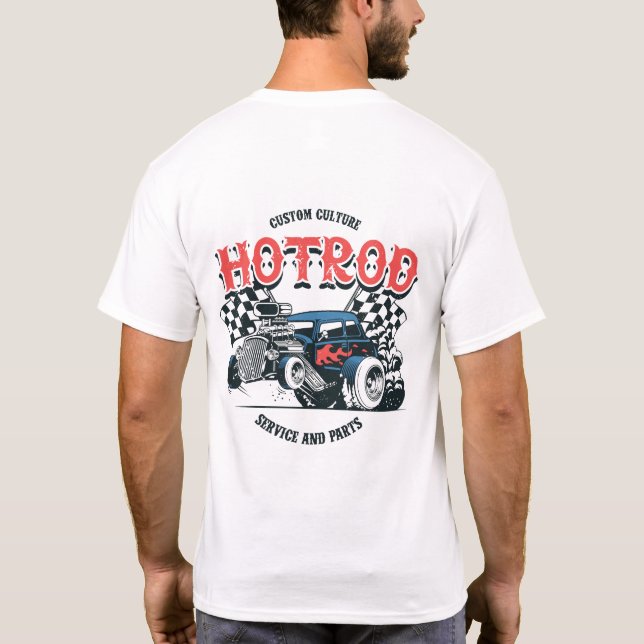 T-Shirt Hot Rod (Verso)