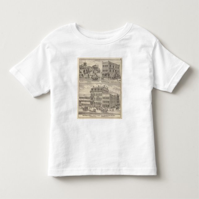 T-shirt Hotel de Nicholas do santo, La Fayette (Frente)