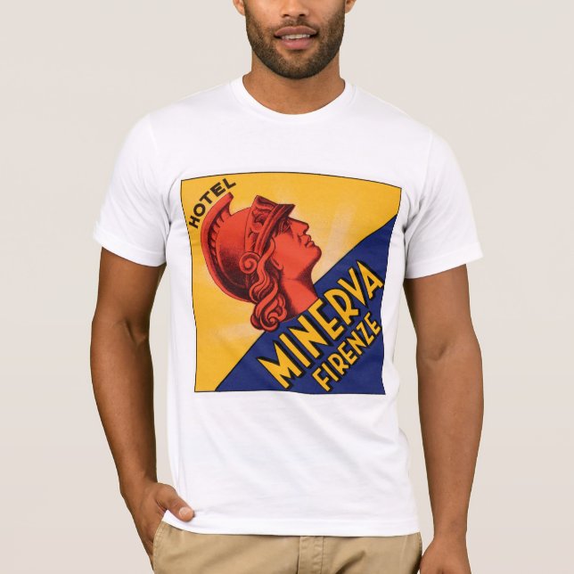 T-shirt Hotel Minerva Firenze (Frente)