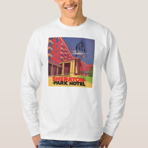 T-shirt Hotel Sheraton Park dos anos 50 - Washington, DC e