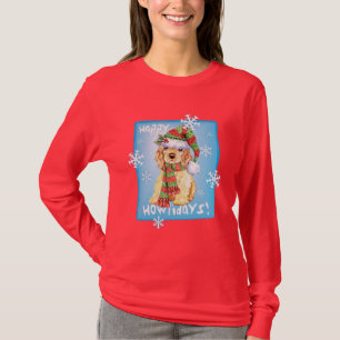 T-shirt Howliday feliz cocker spaniel