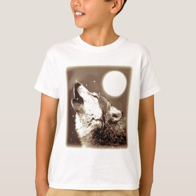 T-shirt Howling Wolf (Frente)