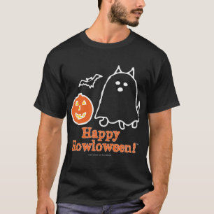 T-shirt Howloween feliz (fantasma)