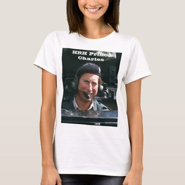 T-shirt HRH Prince Charles (Frente)