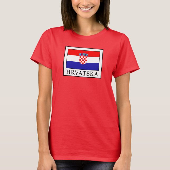 T-shirt Hrvatska (Frente)