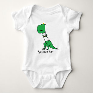 T-shirt hucks do tiranossauro