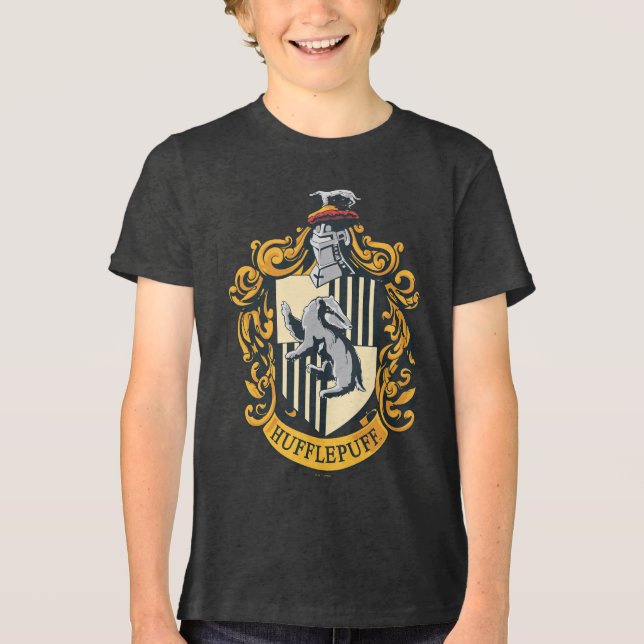 T-shirt Hufflepuff Crest (Frente)