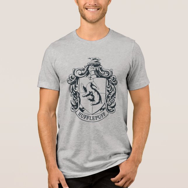 T-shirt Hufflepuff Crest (Frente)