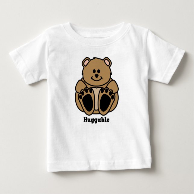 T-shirt Huggable do urso (Frente)