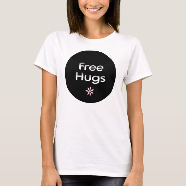 T-shirt Hugs Gratuitos (Frente)