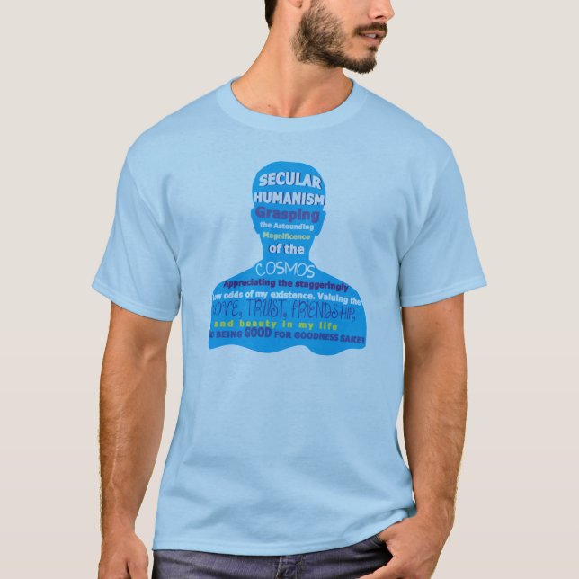 T-shirt Humanismo temporal (Frente)