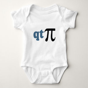 T-shirt Humor da matemática - T bonito Pi
