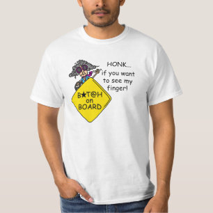 T-shirt Humor da raiva da estrada