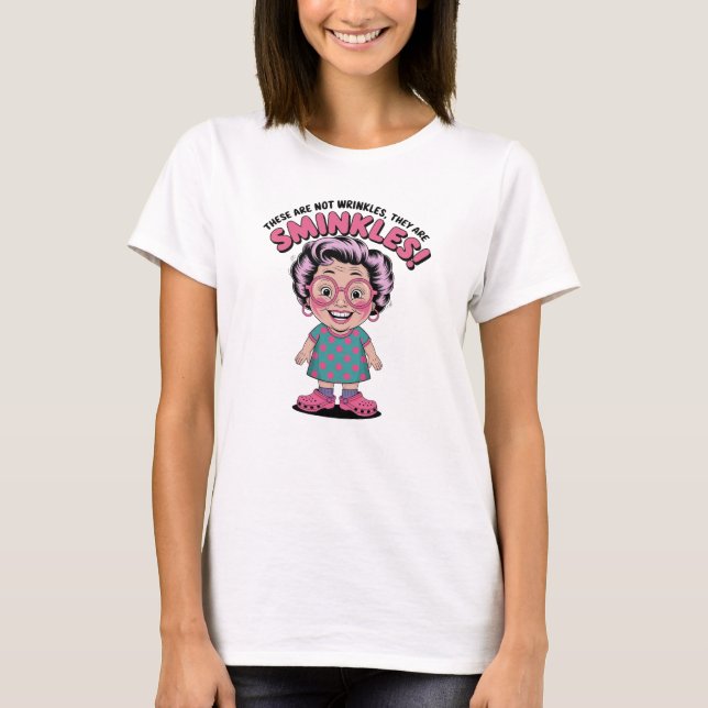 T-Shirt Humor de Idade Antiga (Frente)