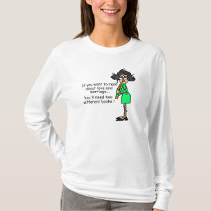 T-shirt Humor do amor e do casamento