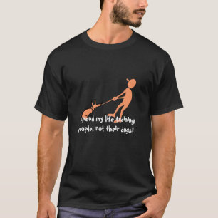 T-shirt humor do treinamento do cão