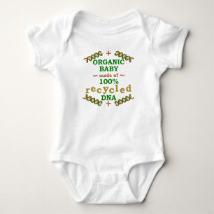 T-shirt Humor orgânico engraçado da ciência do bebê do