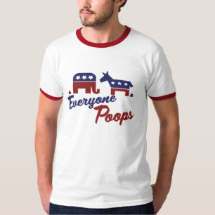 T-shirt Humor Político Todo Mundo Popa