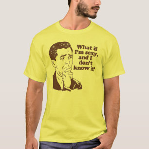 T-shirt Humor retro engraçado da paródia