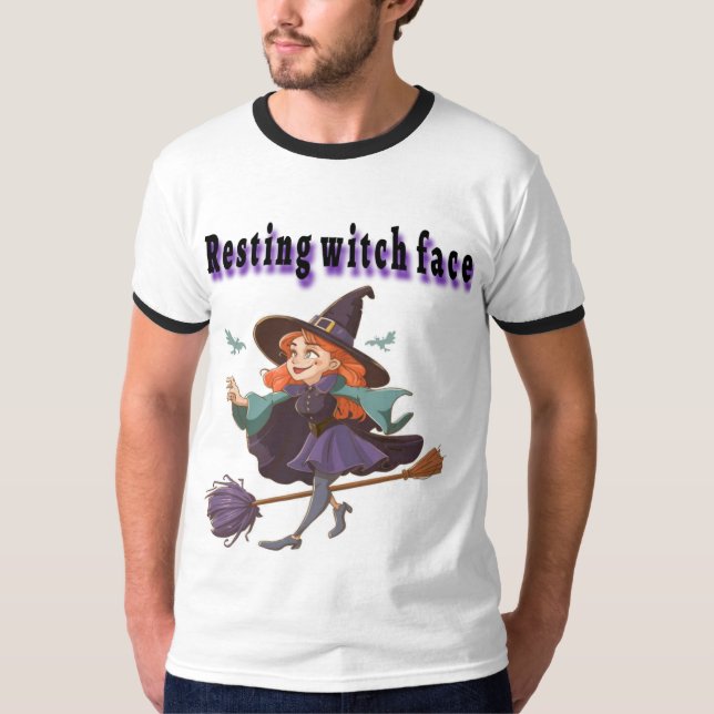 T-Shirt Humor Testemunha - Diversão e Design mágic (Frente)