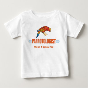 T-shirt Humorístico Eu Adoro Papagaios