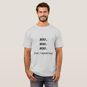 T-shirt Humourous do pássaro
