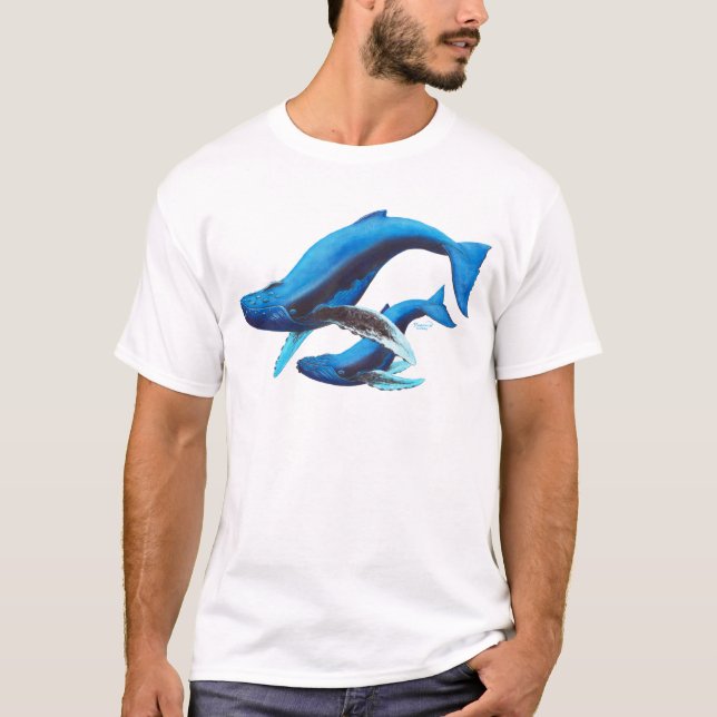 T-shirt Humpback & vitela (Frente)