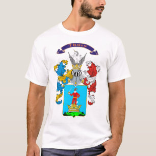 T-shirt húngaro da brasão da família de Thury