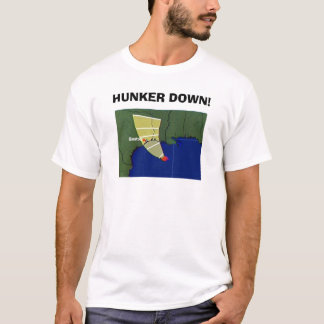 T-SHIRT HUNKER PARA BAIXO O BRANCO