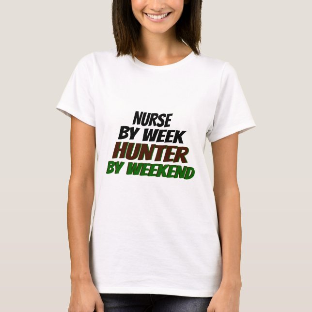 T-shirt Hunter Nurse (Frente)