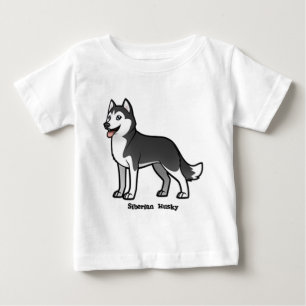 T-shirt Husky siberiano