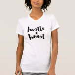 T-shirt Hustle Coração<br><div class="desc">Hustle Heart T-Shirt</div>