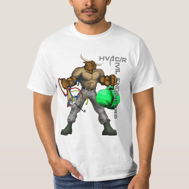 T-SHIRT HVAC BULL 2011 (Frente)