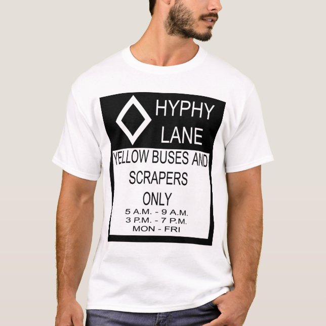 T-shirt Hyphy Lane (Frente)