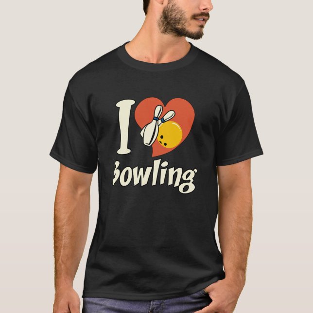 T-shirt I bobina bowling (Frente)