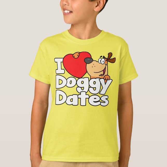 T-shirt I Datas do Cachorro (Frente)
