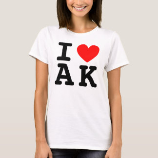 T-shirt I Heart AK Shirt
