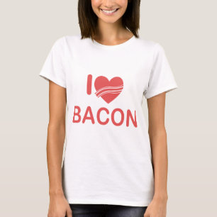 T-shirt I Heart Bacon