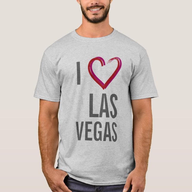T-shirt I Heart Las Vegas (Frente)