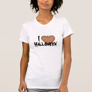 T-shirt I Heart (Love) Halloween