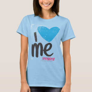 T-shirt I Heart Me Aqua