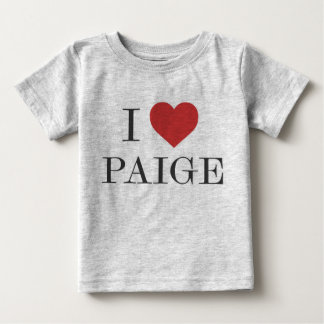 T-shirt I Heart Paige