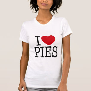 T-shirt I Heart Pies
