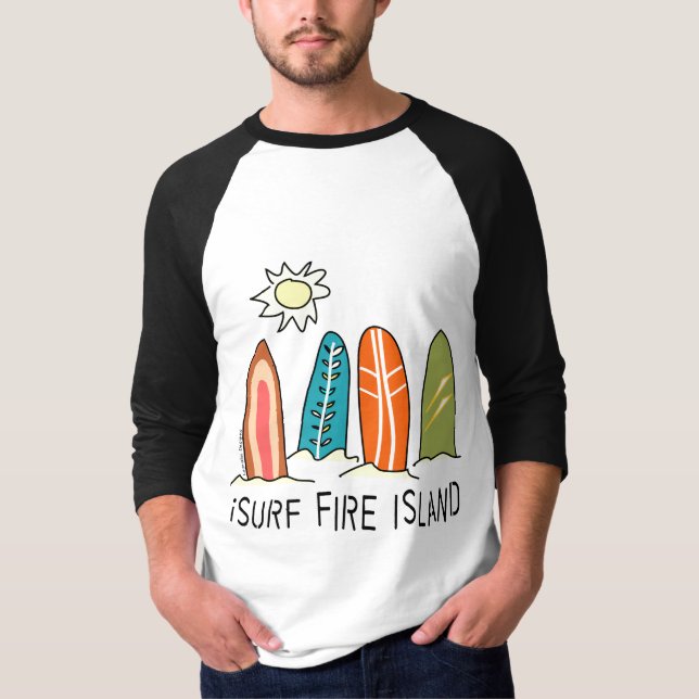 T-shirt I Ilha Surf Fire (Frente)