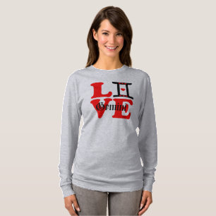 T-shirt ♊! I Love Gemini-Best-Zodiac Sign Fab Longsleeve