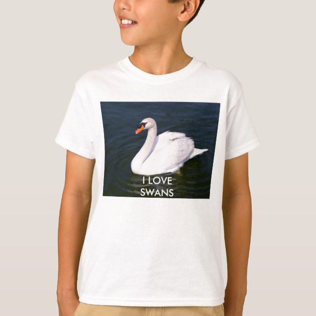 T-SHIRT I LOVE SWANS (Frente)