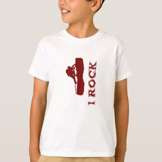 T-shirt i Rock (vermelho) Unisex Kids Tee