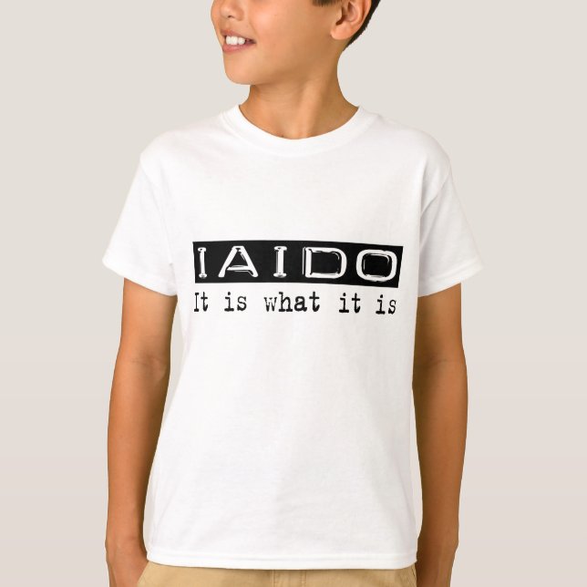 T-shirt Iaido It Is (Frente)