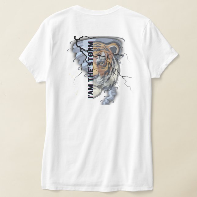 T-shirt I'AM STORM (Postura das costas)