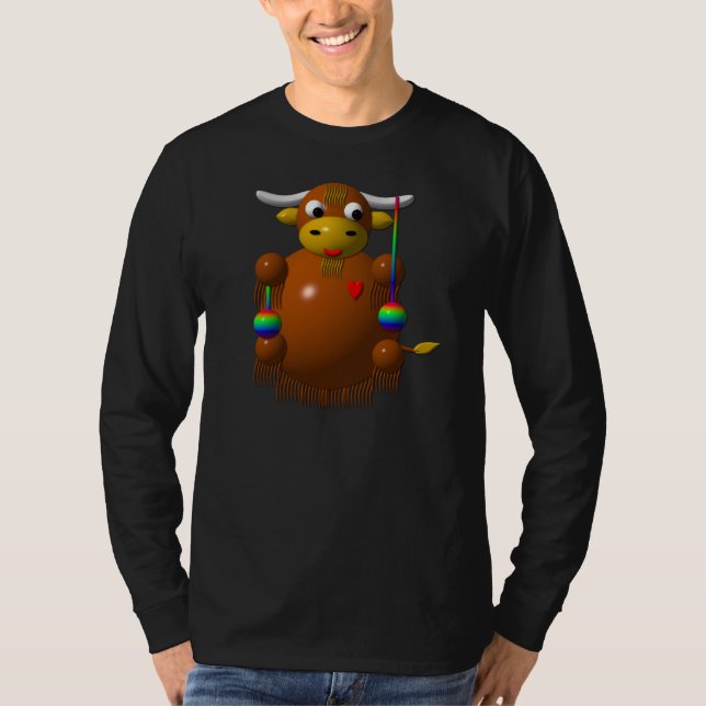 T-shirt Iaques brincando com Yo-Yos (Frente)